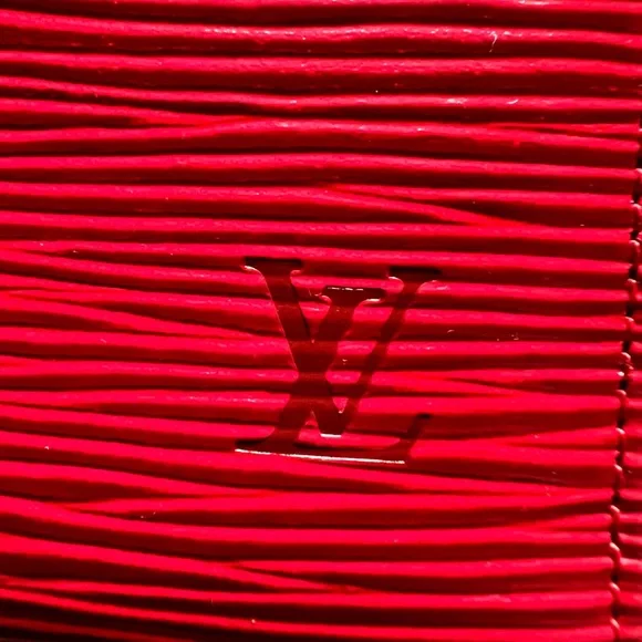 Louis Vuitton Castilian Red Epi Leather Long Viennois Continental Wallet - Picture 9 of 9